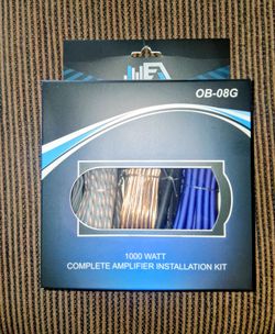Elite Audio 8 Gauge Amp Kit Brand New In The Box