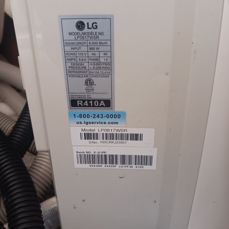 Air Conditioner LG Portable