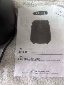 Bella 2 quart air fryer