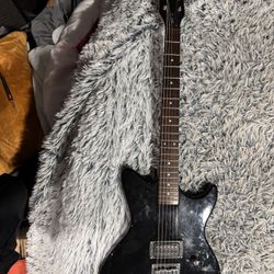 Black Electric Guitar