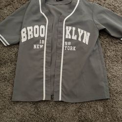 brooklyn jersey button up