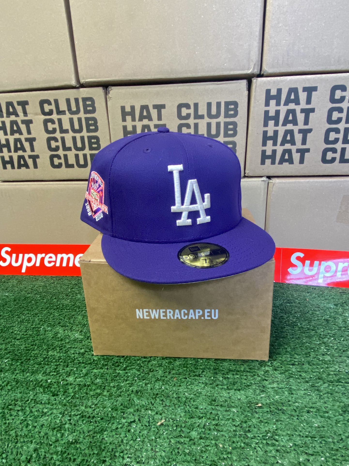 Exclusive SOLD OUT New Era 59fifty LA Dodgers Purple Pink UV Under Brim  Fitted Not Hat Club •SOLD OUT EXCLUSIVE LIMITED RELEASE •Size 7 & for Sale  in Whittier, CA - OfferUp