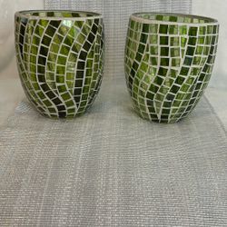 Mosaic Luminary Photophore Candle Holders