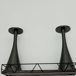 Candle Holder,almost New Conditions,both Are Heavy