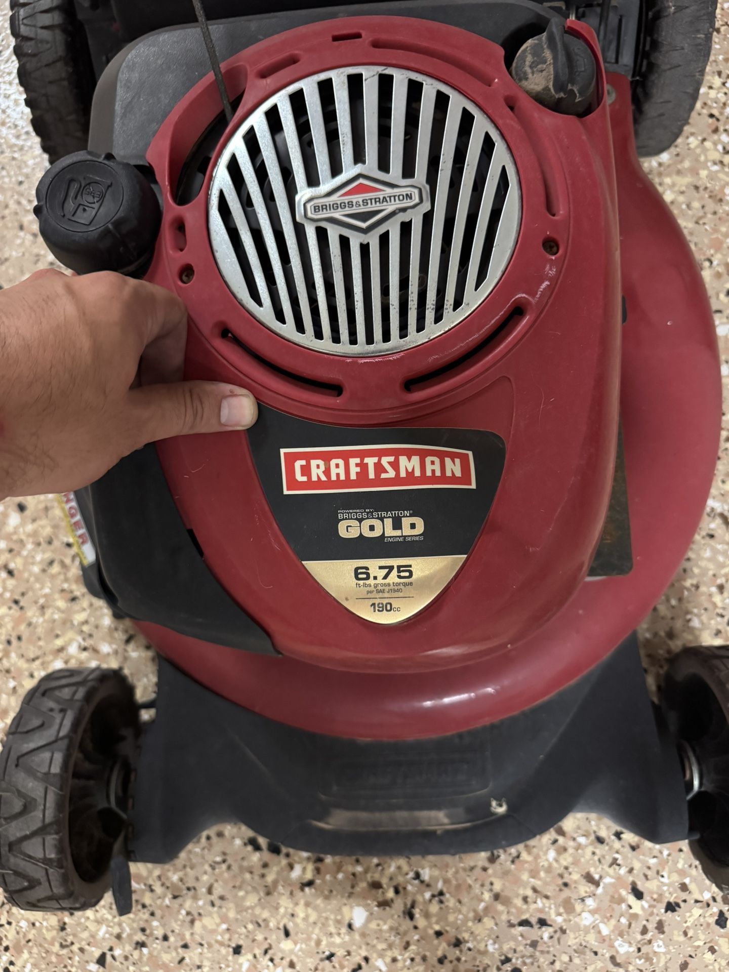 Lawnmower - Craftsman Briggs & Stratton 190cc