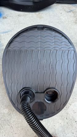 Manual foot air pump