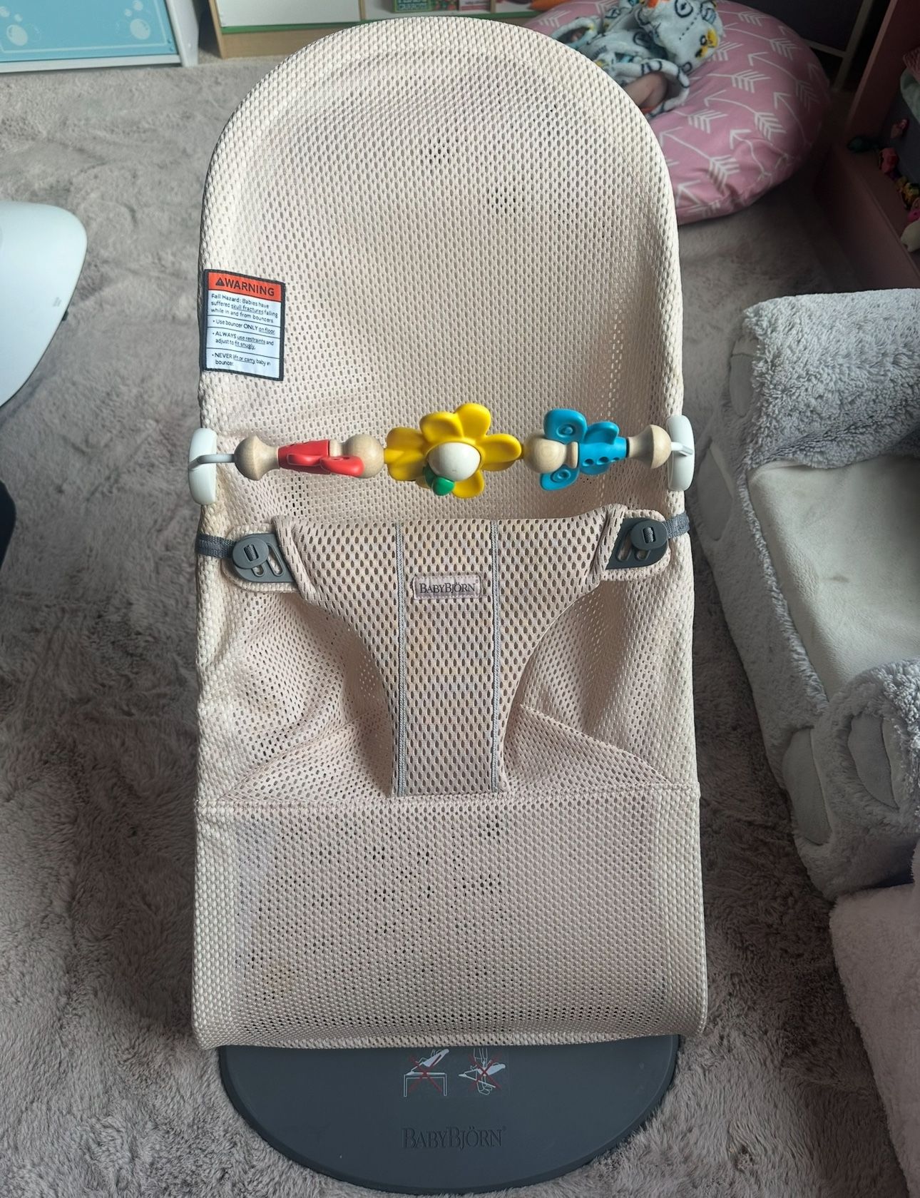 Baby Bjorn Mesh Bouncer With Toy