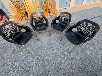 Plastic chairs