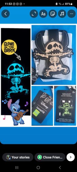 Loungefly Stitch Card Holder Limited Sdcc Piece