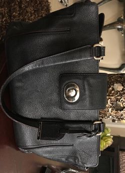 Leather handbag Cole Haan