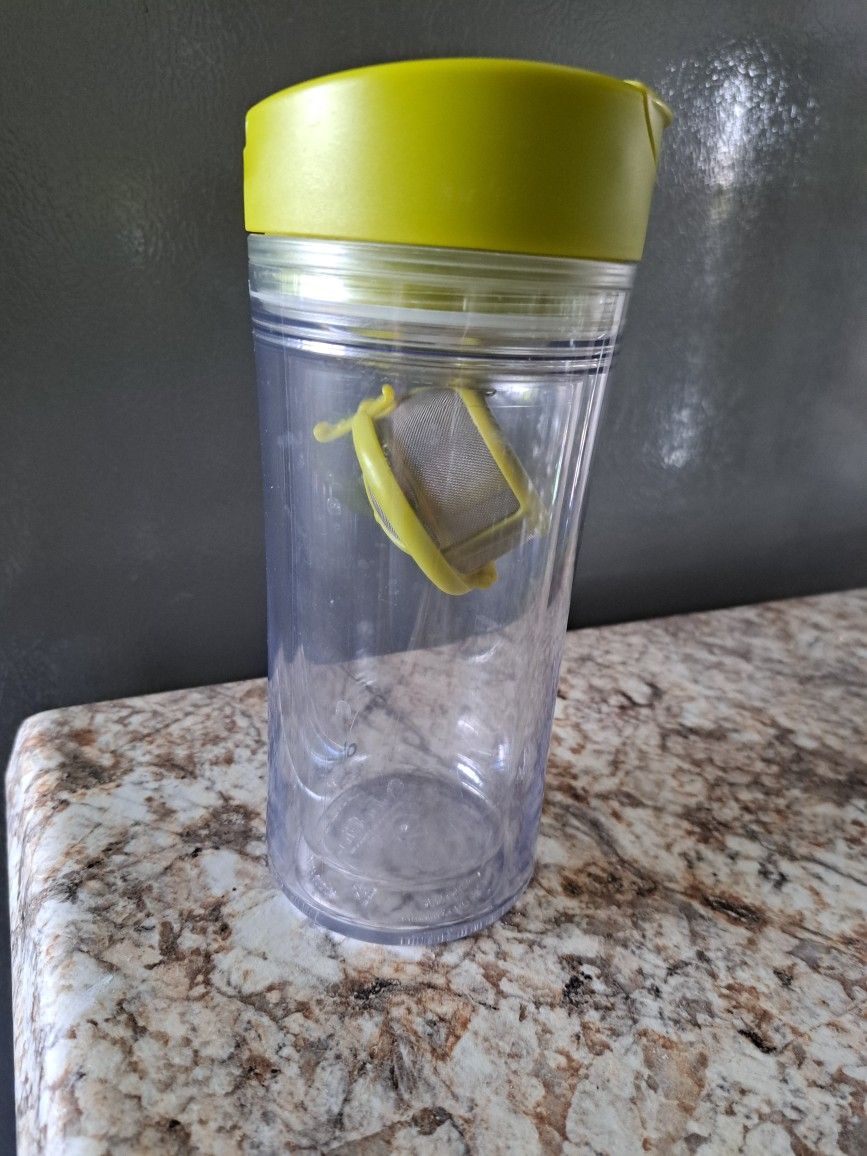 Travel Tumbler Tea Infuser- Aladdin 12oz - See Photos - Like New
