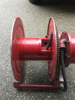 Hannay Electric Cable Cord Reel 12v powered Motor Reel