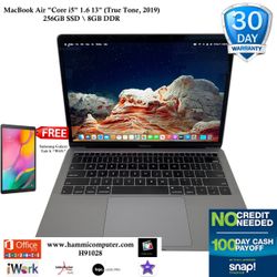 MacBook Air "Core i5" 1.6 13" (True Tone, 2019) 8GB, 256GB SSD "H91028"