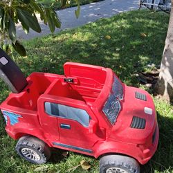 Truck U Can Remove Handle And Used It As A Truck Or Push Truck $30 Works Good 