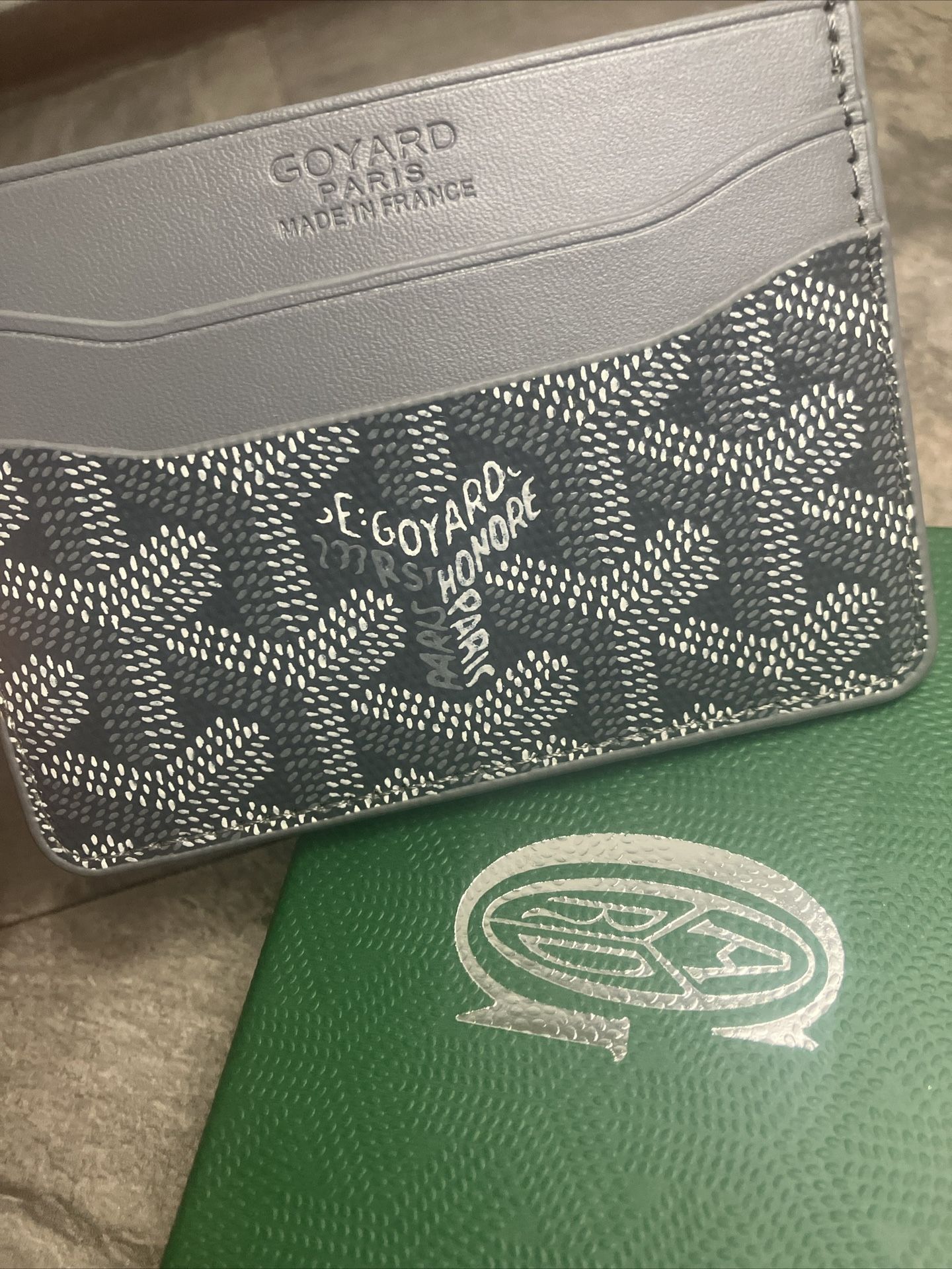 Brand New Gray GoyardCard Holder