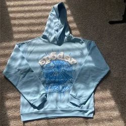 Blue Spider Hoodie