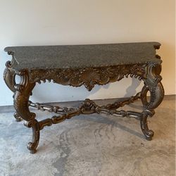 Entry Way Granite Console Table 