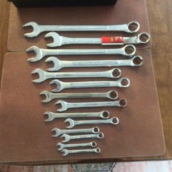 14 Pc Wrench Set (1 1/16” - 1/4” In 1/16” Increments) See Description For Makes