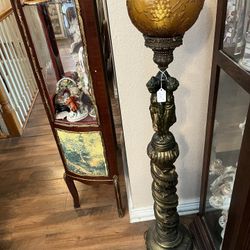 Vintage Floor Lamp Three Graces