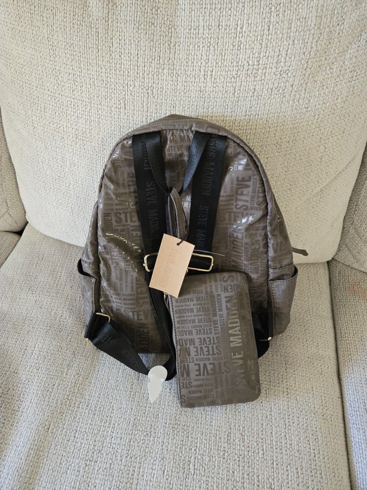 New Steve Madden Backpack and Wallet