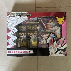 Pokemon Celebrations Dark Sylveon Box