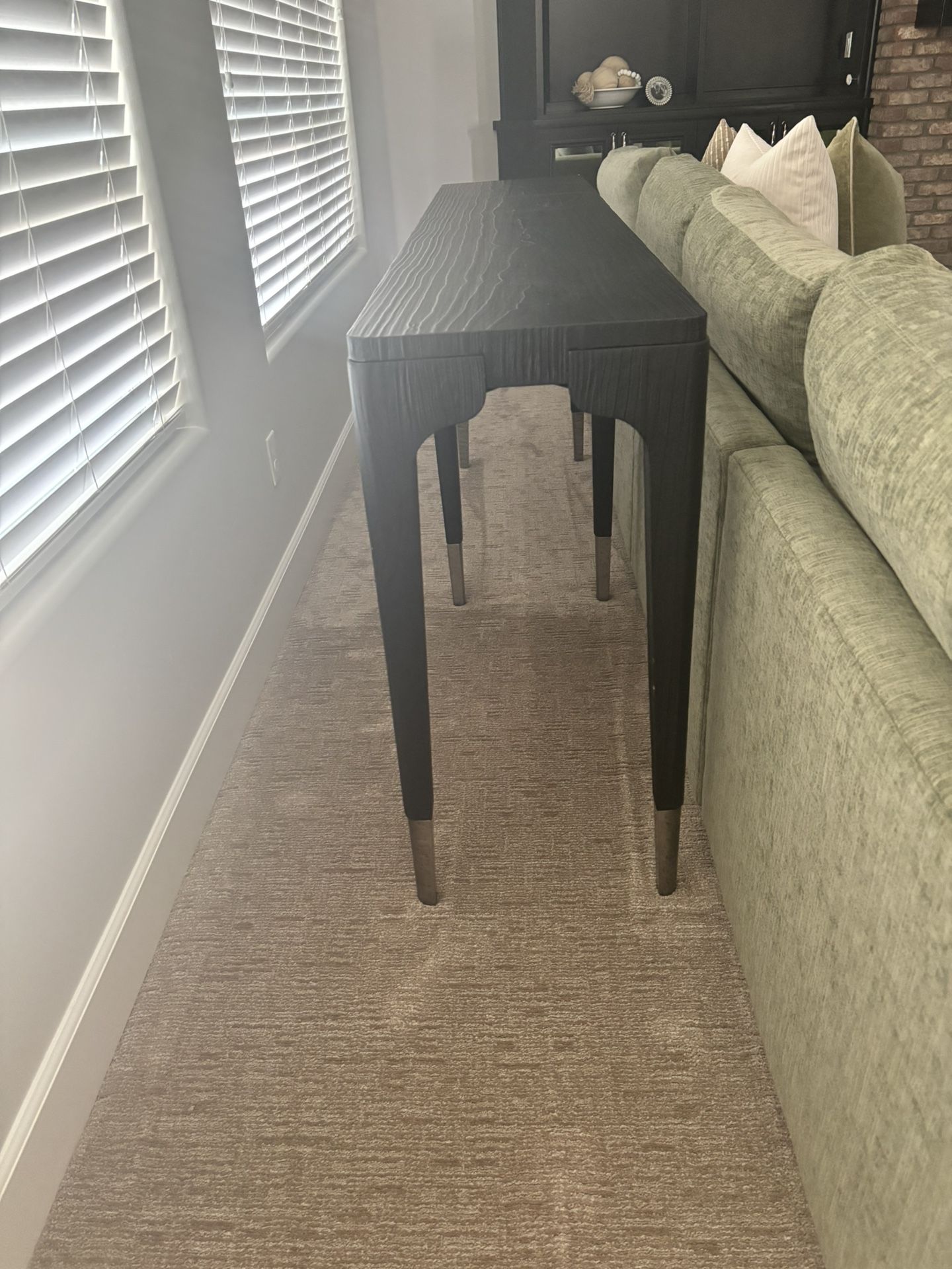 Black Sofa Table