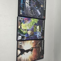 3 Ps2 Games 