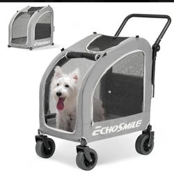 Pet Stroller, EchoSmile, holds up to 135lbs. New in the box