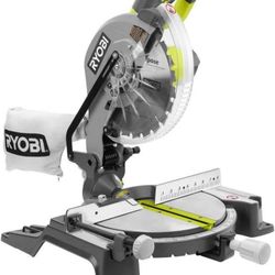 Ryobi 10 in. Compound Miter Saw with10 IN. LED TS1346
