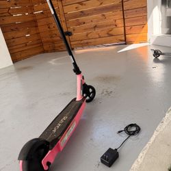 Pink Electric Scooter