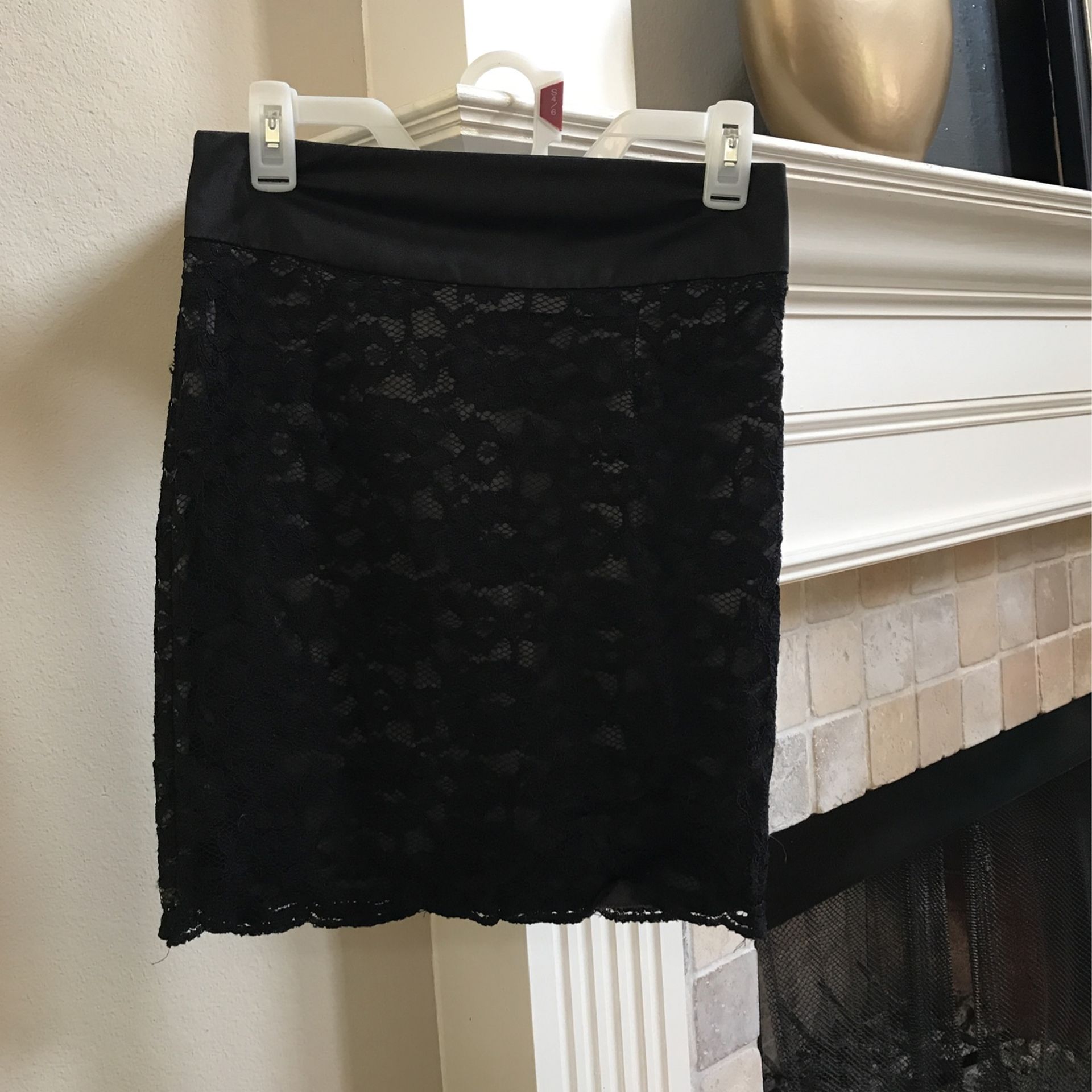 Black Lace Skirt