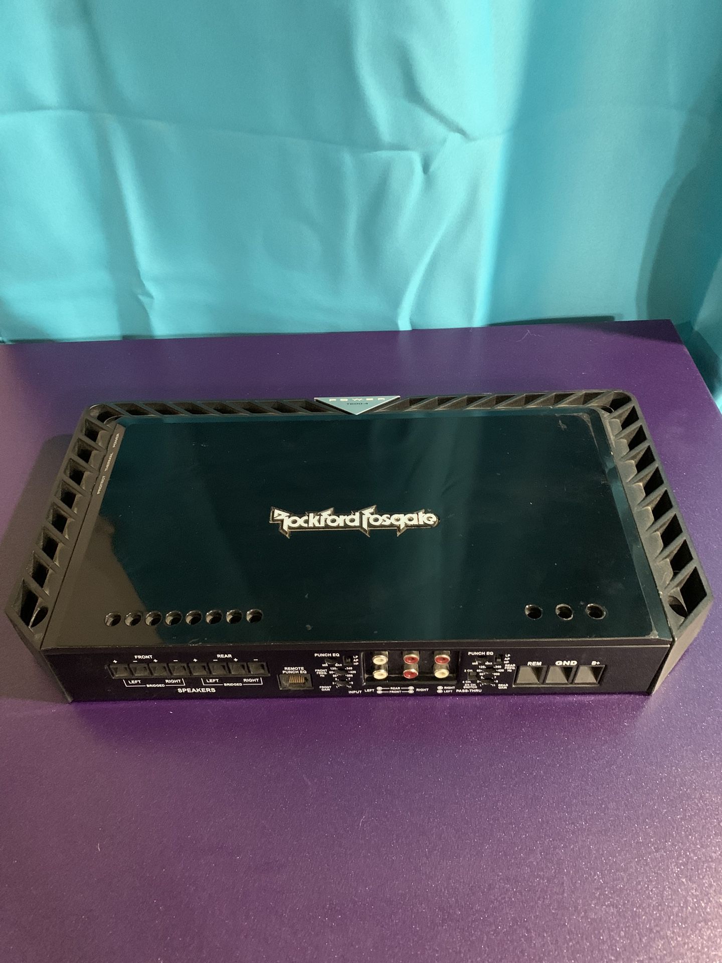 Rockford Fosgate T600-4 4-Channel Amp