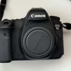 Canon 6D DSLR Camera Body + Battery Charger – Lightly Used