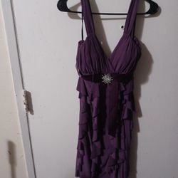 Purple Party Dress