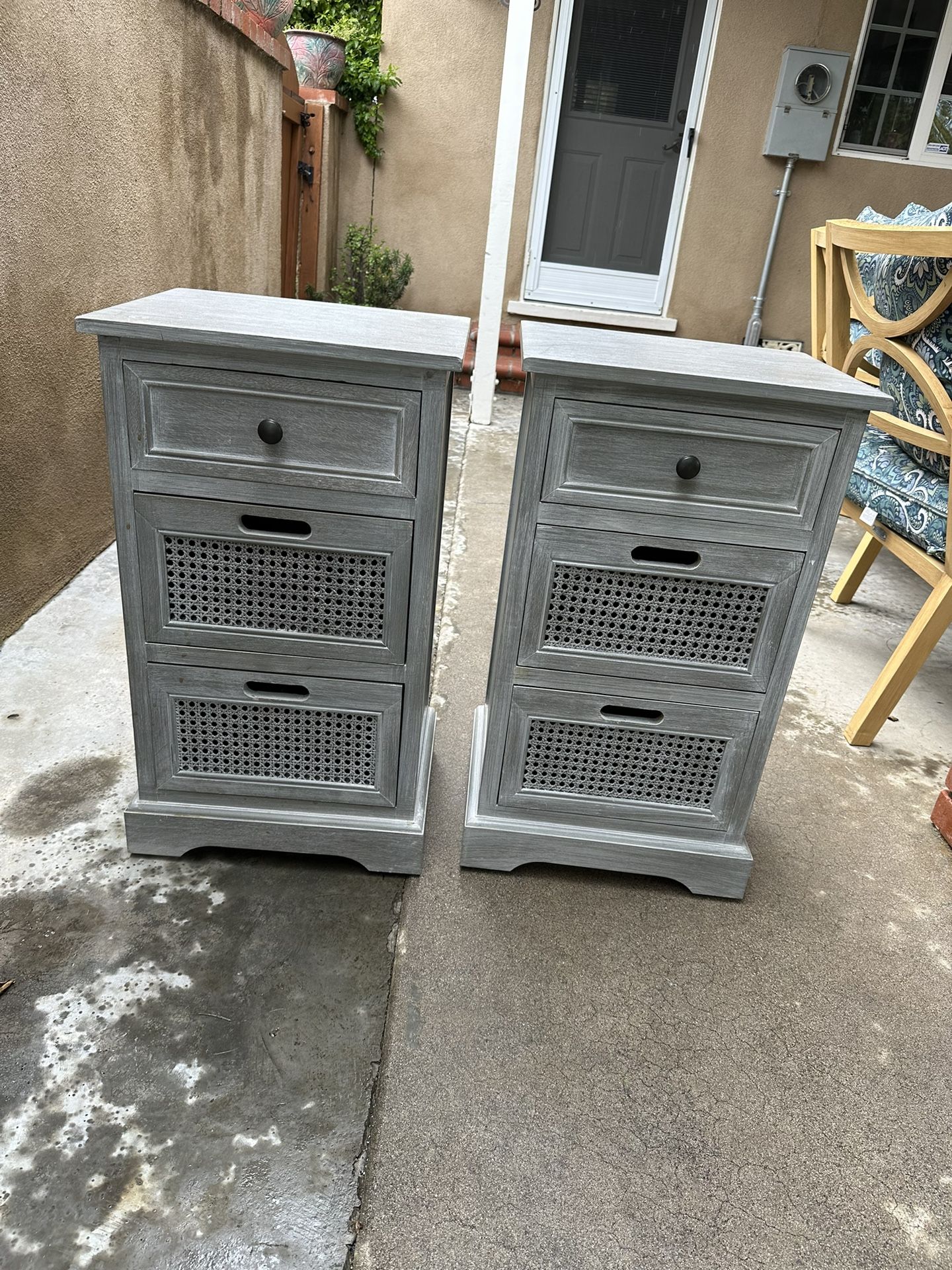 End Tables Grey