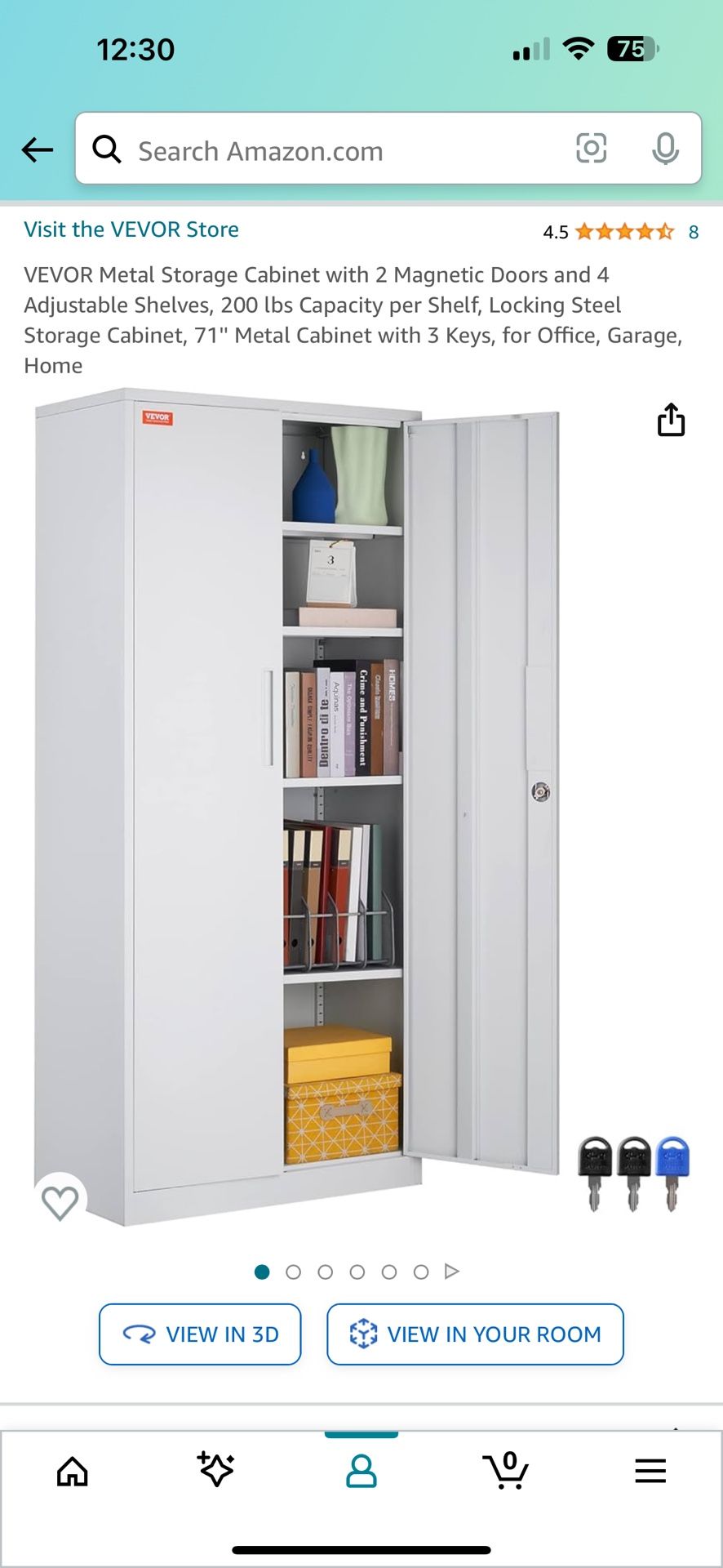 Metal Storage Cabinet 