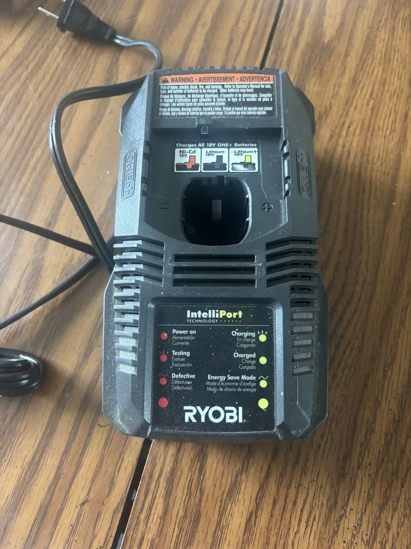 Ryobi 18V One + Battery Charger