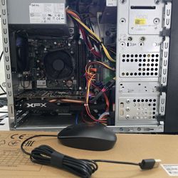 Gaming pc desktop computer dell xps intel i7, rx 570, 16 gb ram, ssd, hdd, wifi bundle