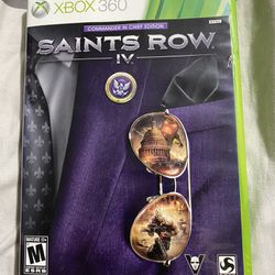 Saints Row 4 Commander In Chief Edition Xbox 360 CIB