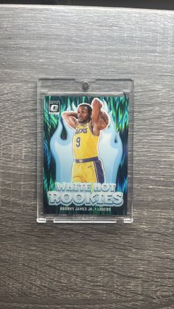 2024-25 Bronny James Jr. Donruss Optic Green White Hot Rookies RC /149 🔥🔥