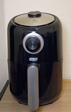 Dash Compact Air Fryer 170°-400° w/ Timer & Fan - Model DCAF150GBBK02
