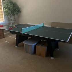 Fat cat Air Hockey Table Plus Ping Pong Cover