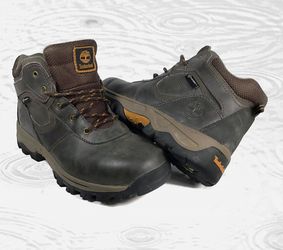 Timberland junior mt hiking boots brown size 5 aka 6.5 in women’s