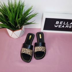 Leopard Sandals 