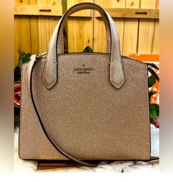 Kate Spade Rose Gold With Detachable Strap Authentic