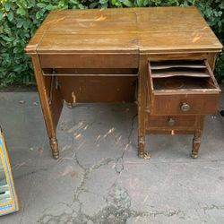 Antique Typewriter Desk