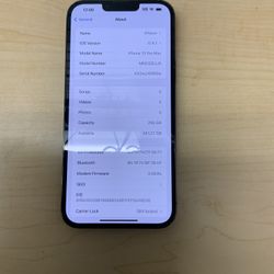 Apple iPhone 13 Pro Max 256 GB Green - Smart Phone - T Mobile- Metro PCS - Sprint