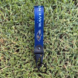 Baltimore Ravens Wrist Keychain