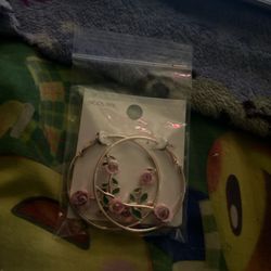 Rose Earrings 