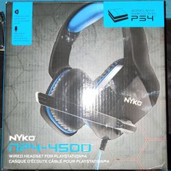 BEST OFFER! Pick Up Only NYKO NEW OPEN BOX PS4, PS5, Desktop headset